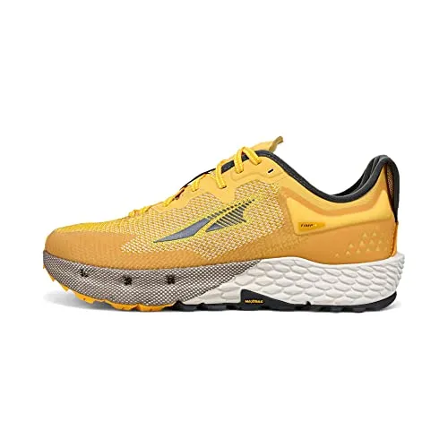 Altra Timp 4 Men's Trail Running Shoes, Grey/Yellow