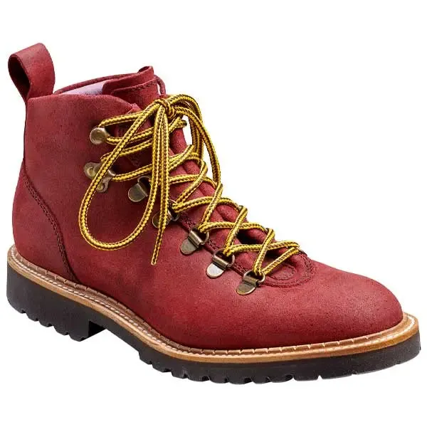BARKER Julie Boots - Ladies Hiking - Plum Waxy Suede