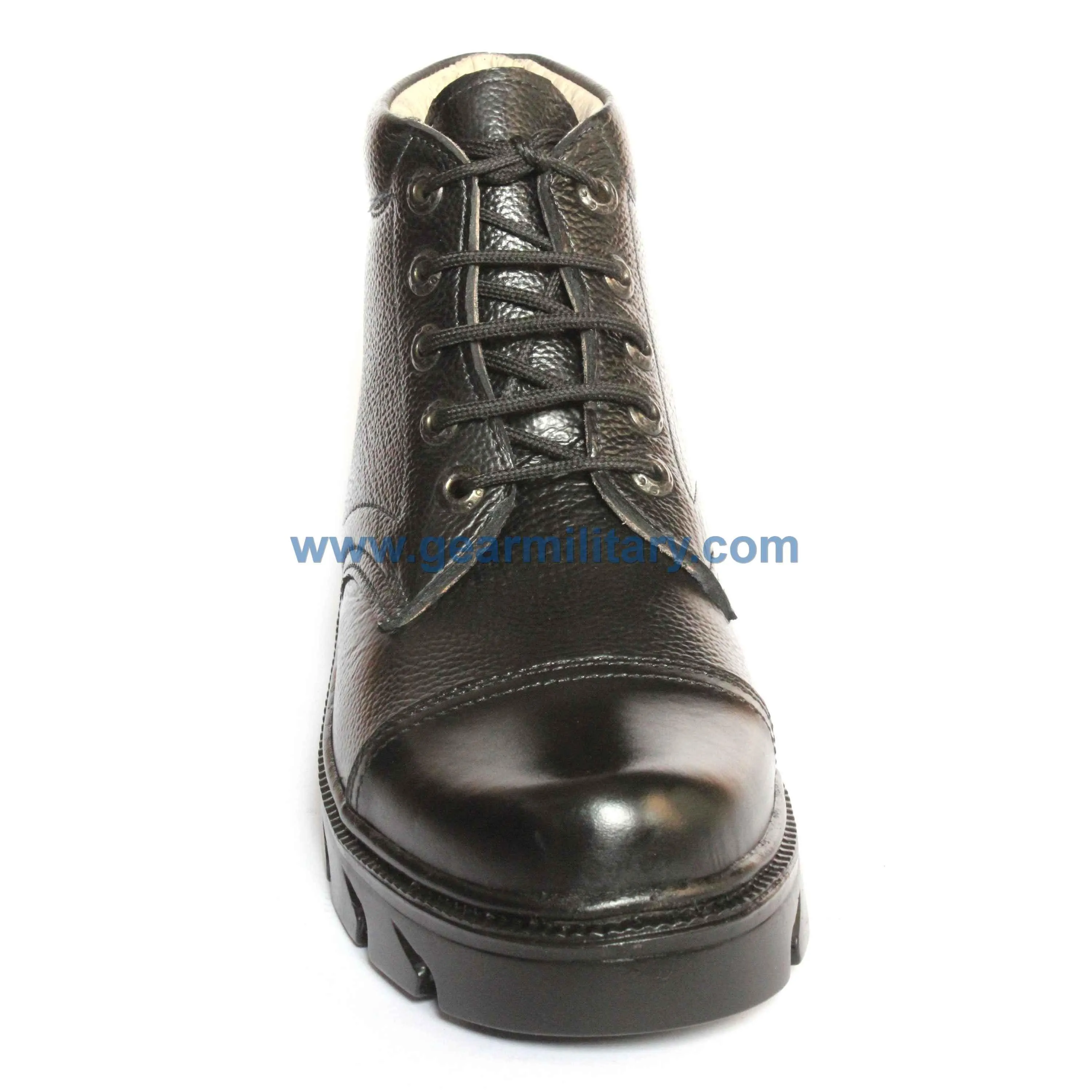 Black Handmade DMS Shoes