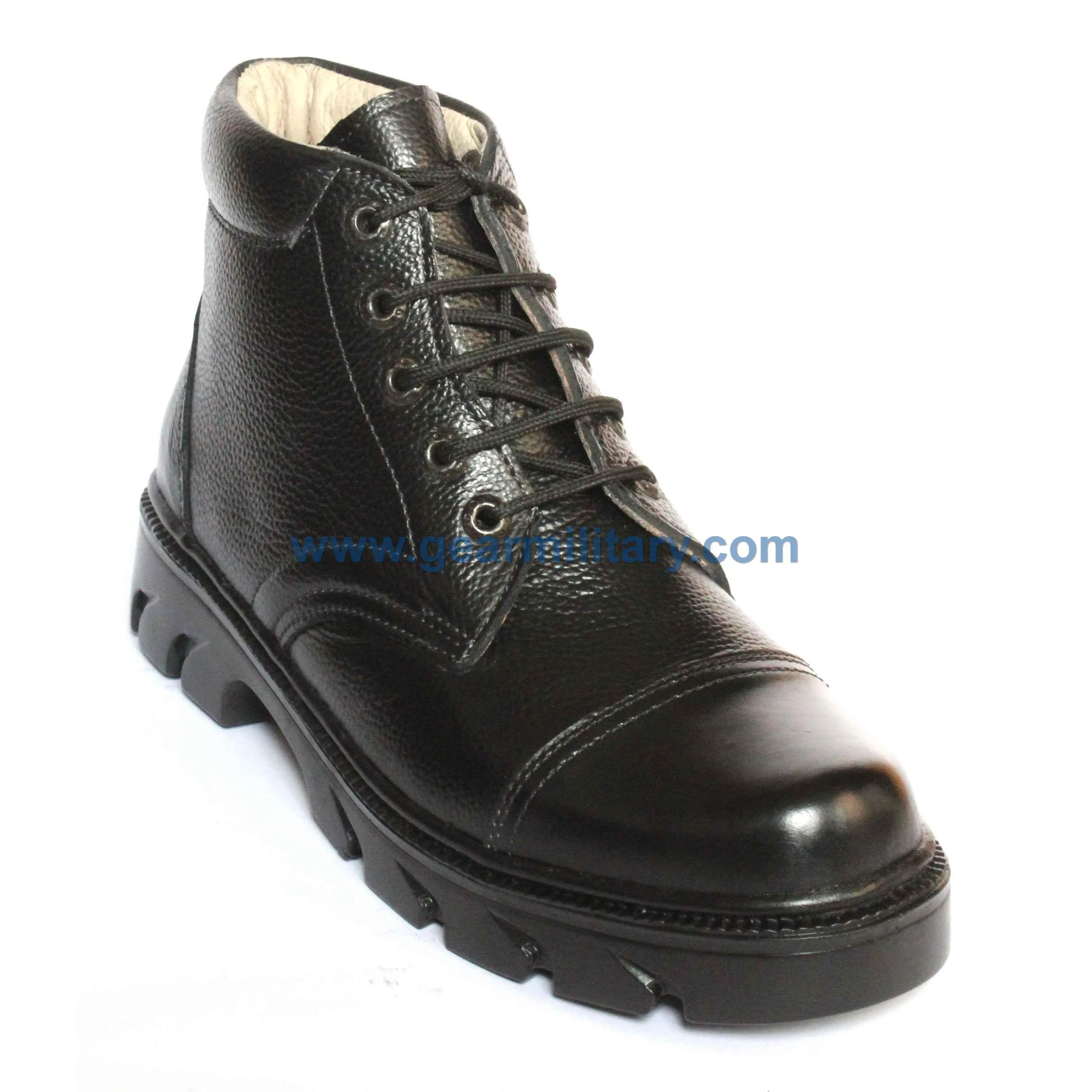 Black Handmade DMS Shoes