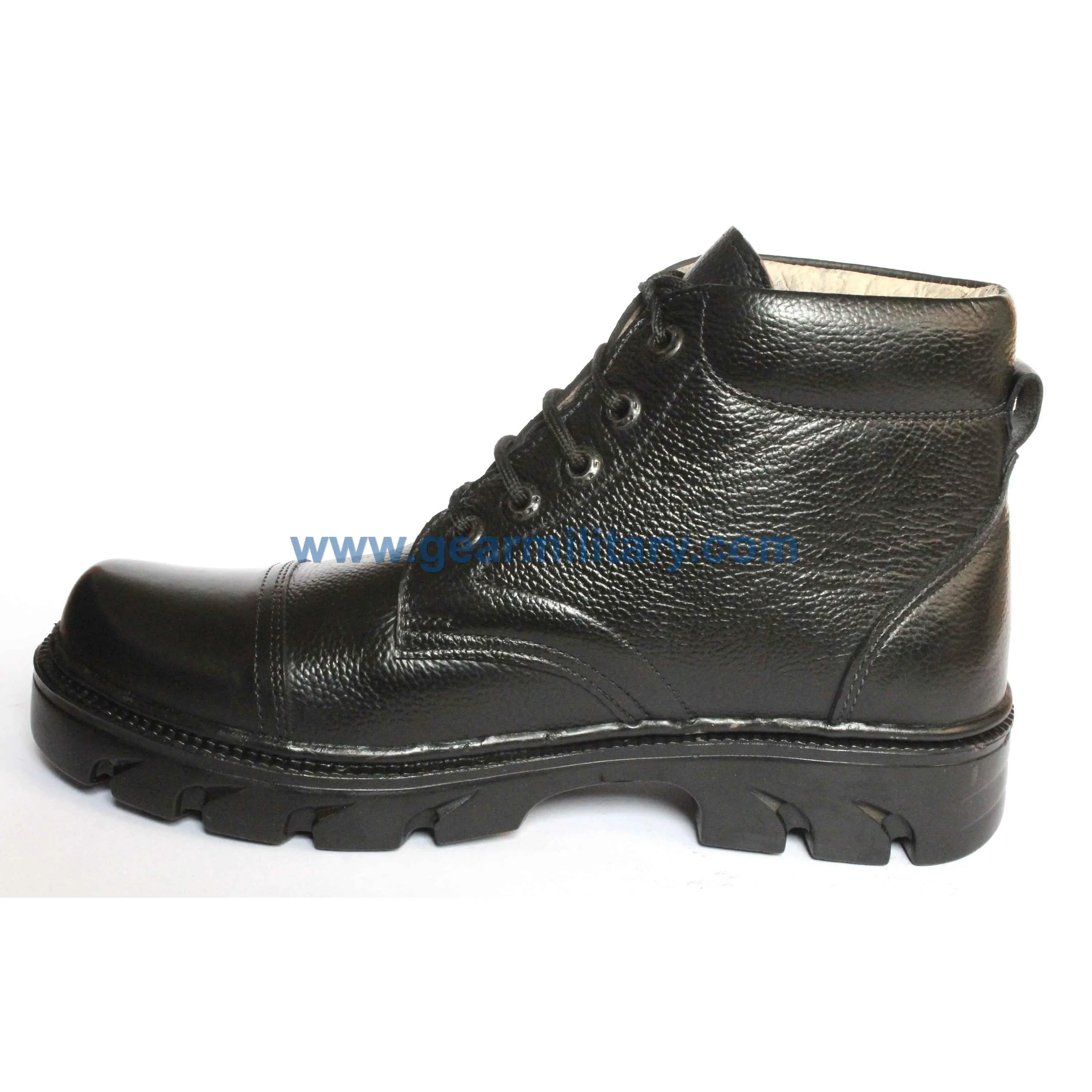 Black Handmade DMS Shoes