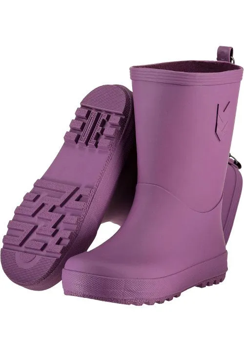 Hummel Purple Waterproof Rubber Boots