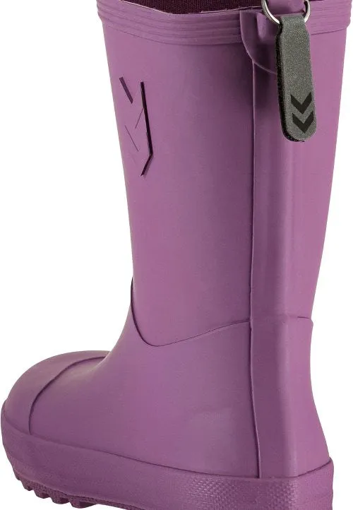 Hummel Purple Waterproof Rubber Boots