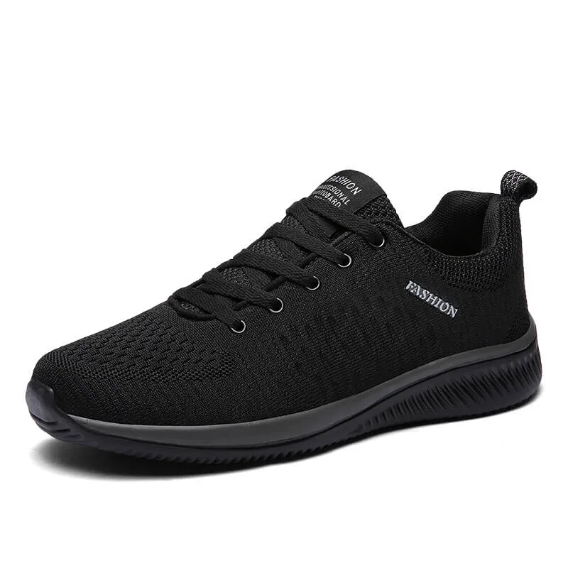 Men's Mesh Lightweight Lace-Up Sneakers