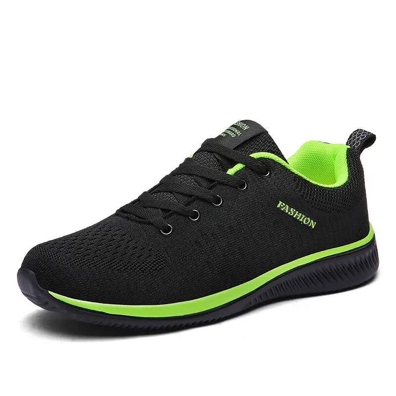 Men's Mesh Lightweight Lace-Up Sneakers