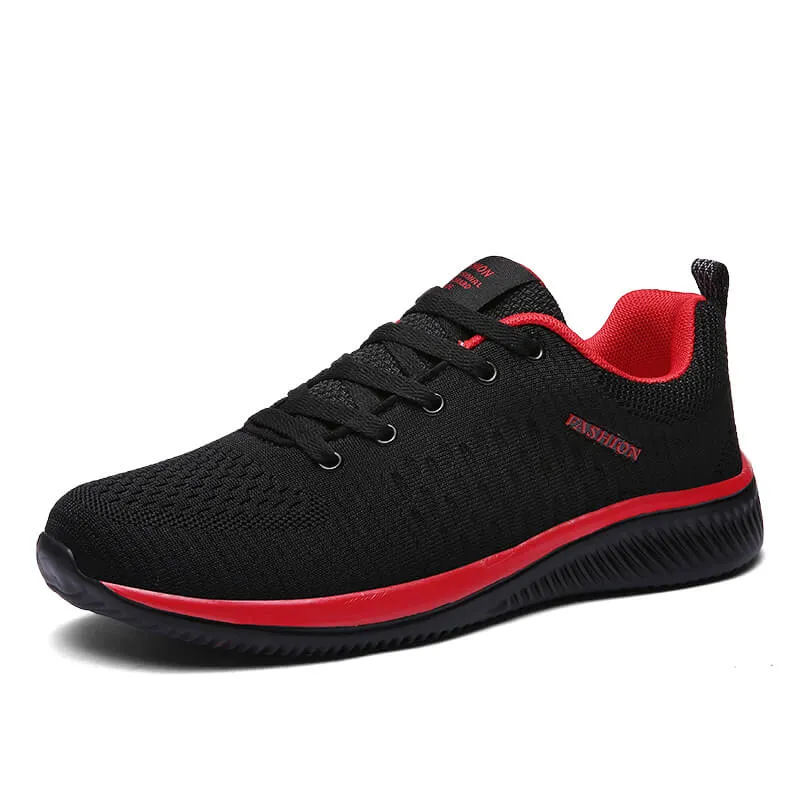 Men's Mesh Lightweight Lace-Up Sneakers