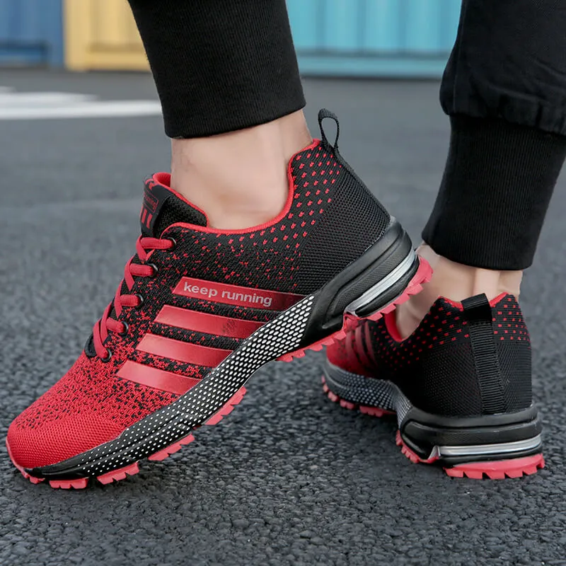 Men's portable breathable running shoes