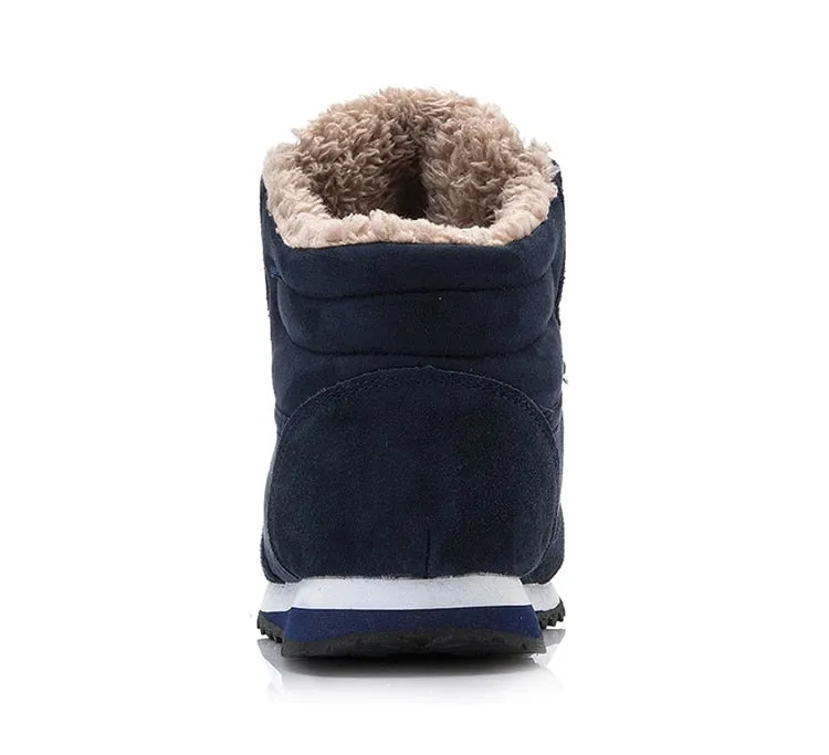 Men's Winter Snow Boots Plus Size Ankle Footwear