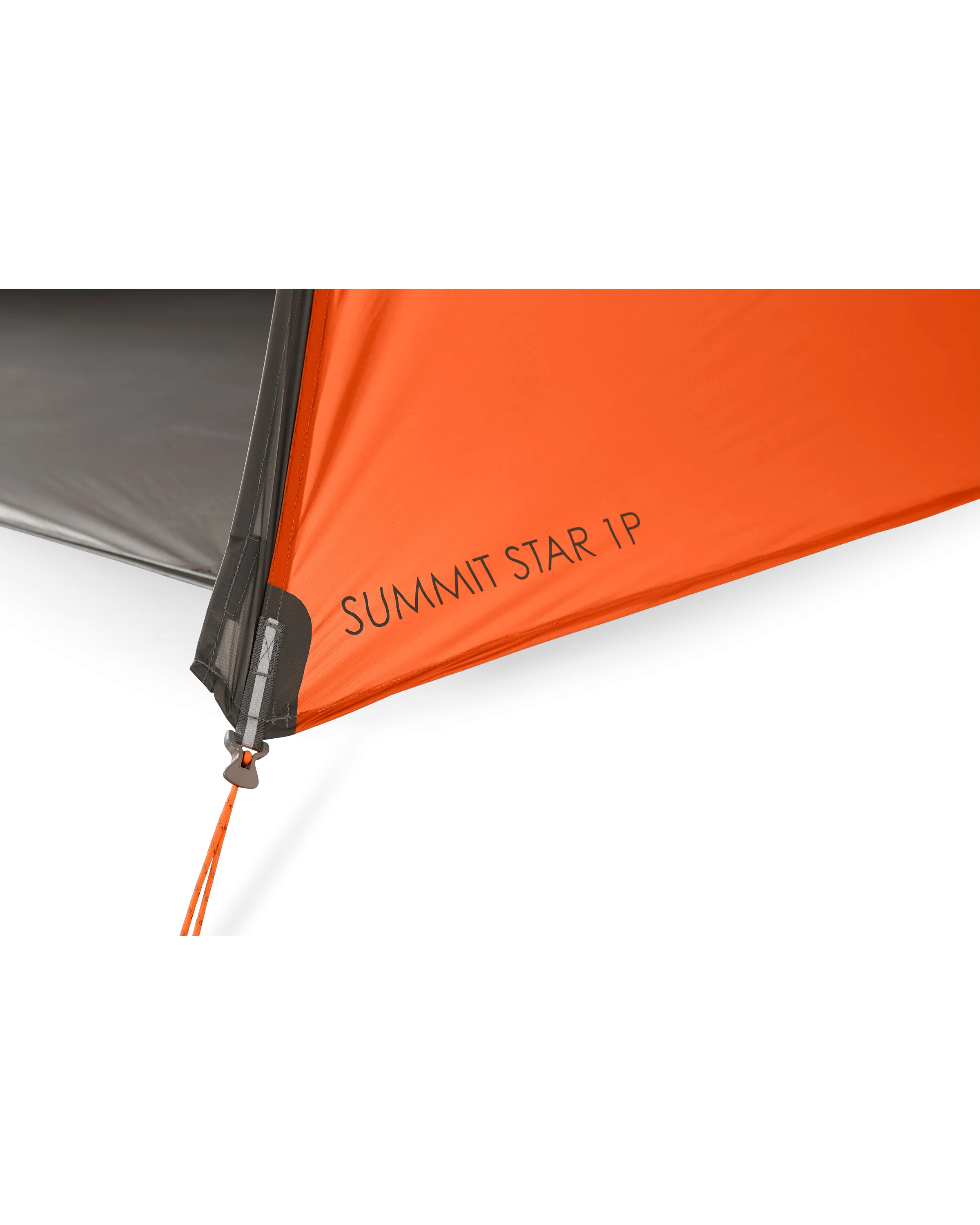 Summit Star 1 Person Tent | Gunmetal-Orange