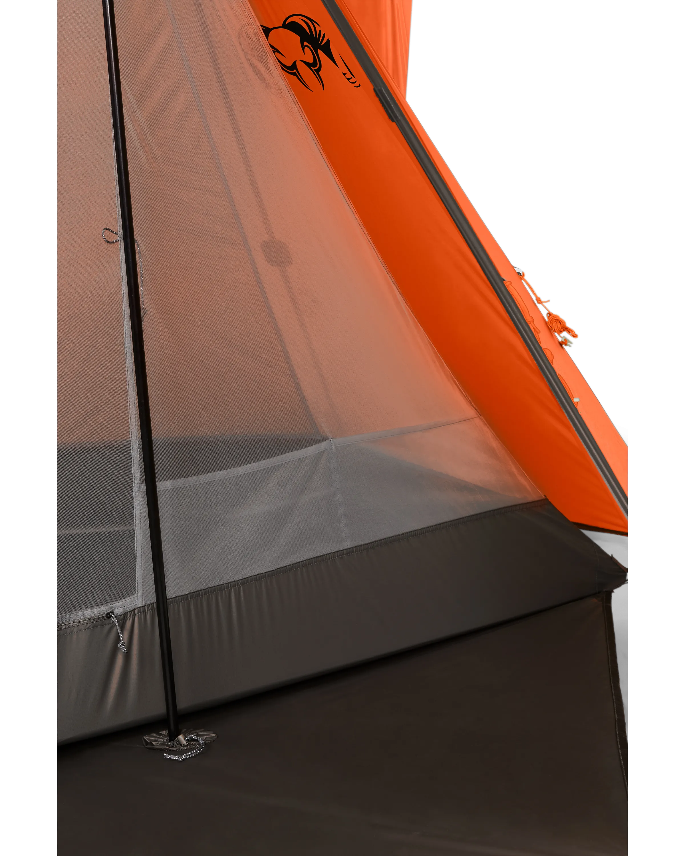 Summit Star 1 Person Tent | Gunmetal-Orange