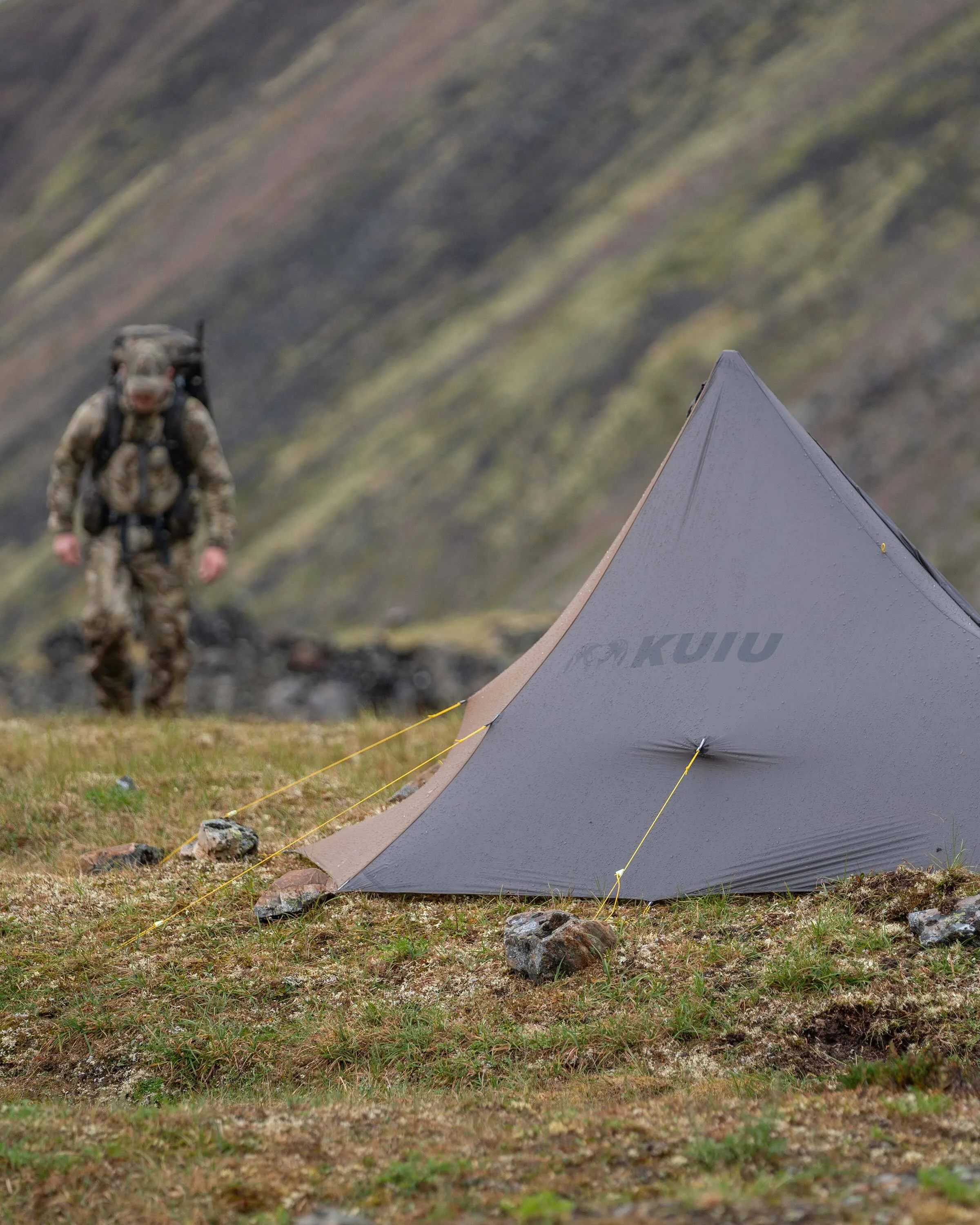 Summit Star 1 Person Tent | Gunmetal-Orange
