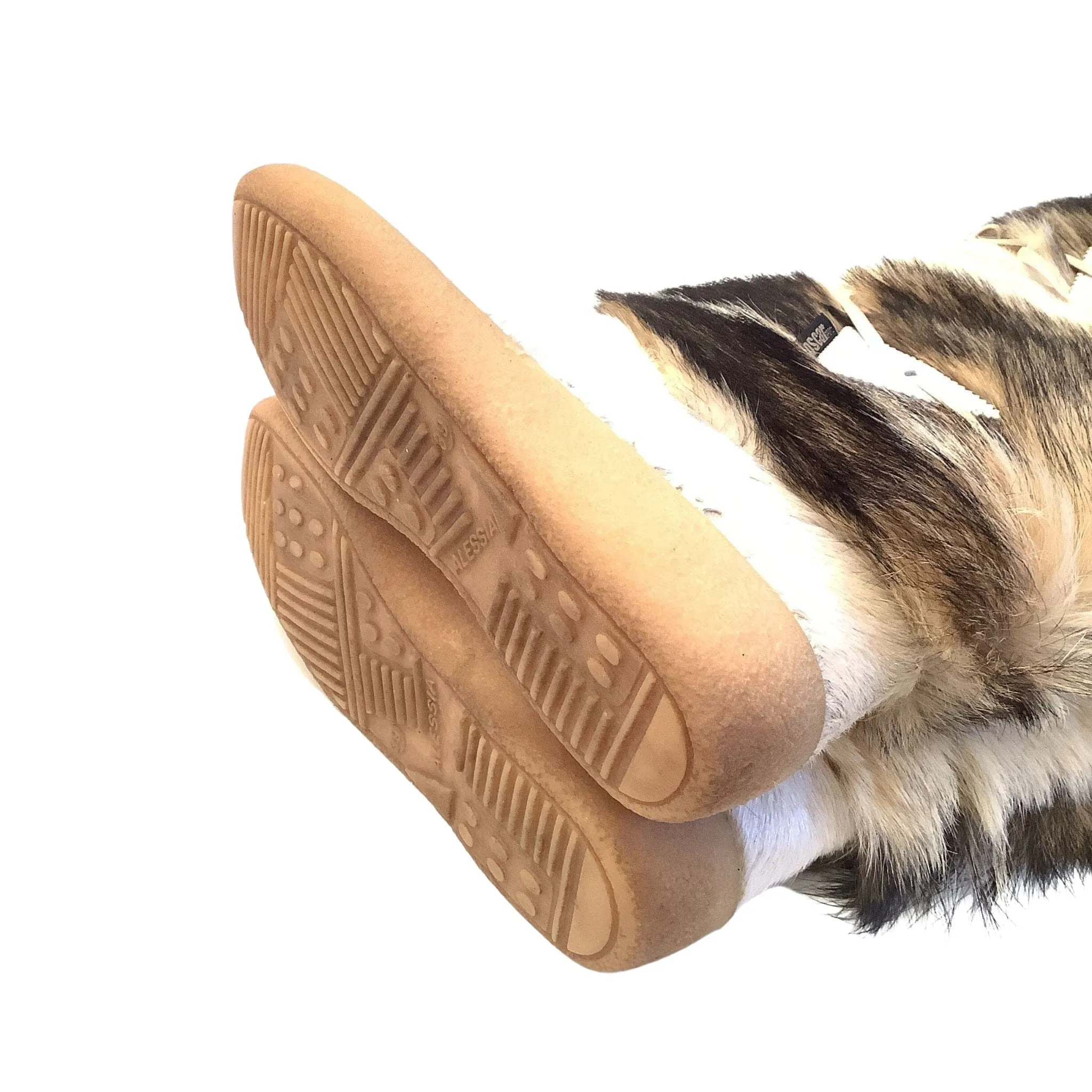 Vintage Fur Snow Boots