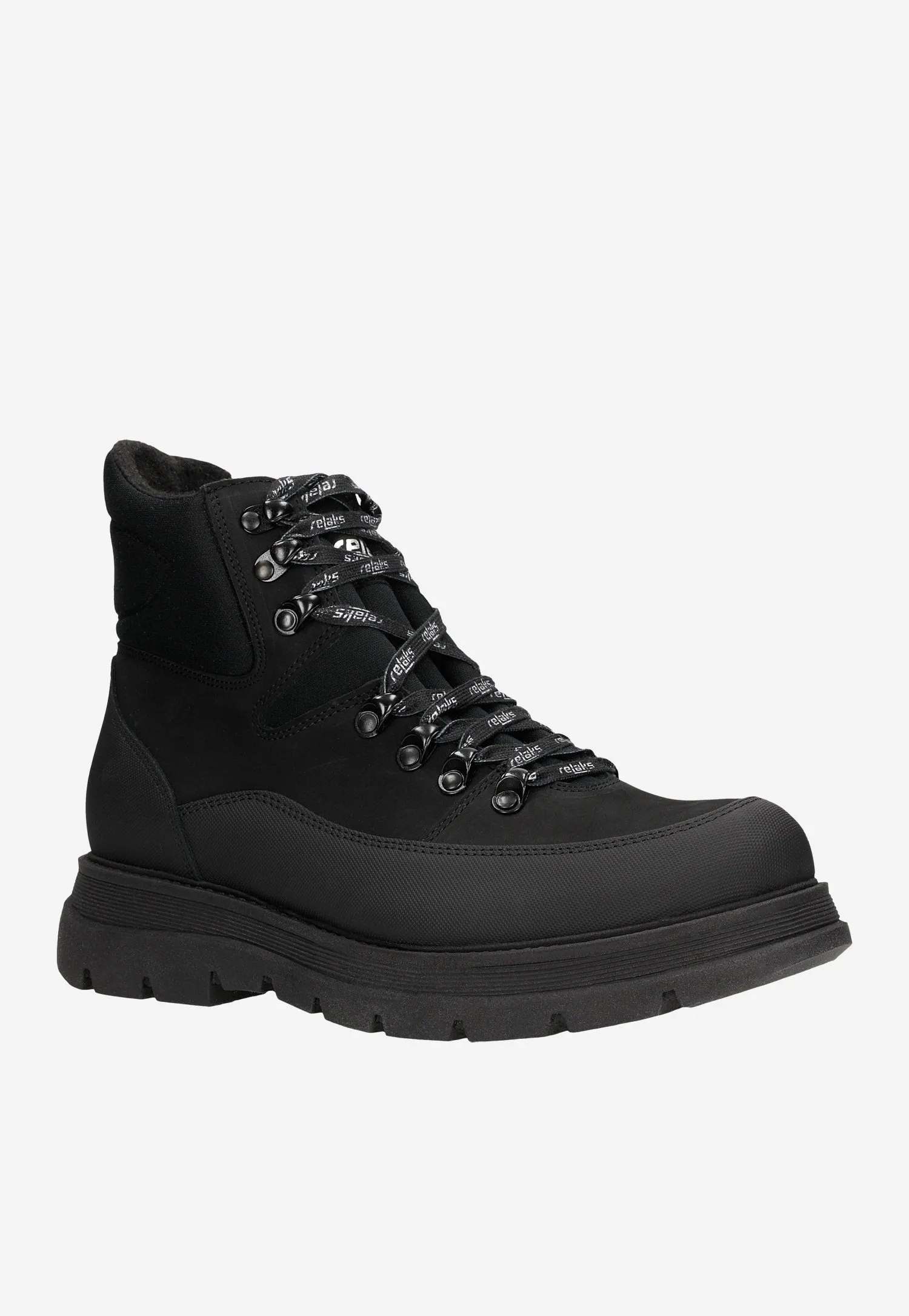 Wojas RELAKS Men's Black Insulated Snow Boots | R2900081